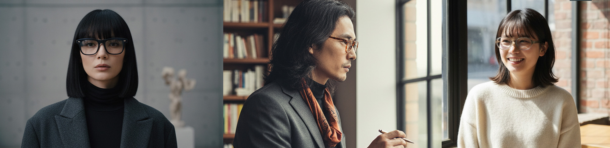 福井・鯖江産の眼鏡を取り揃え”一級 眼鏡作製技能士” によるの